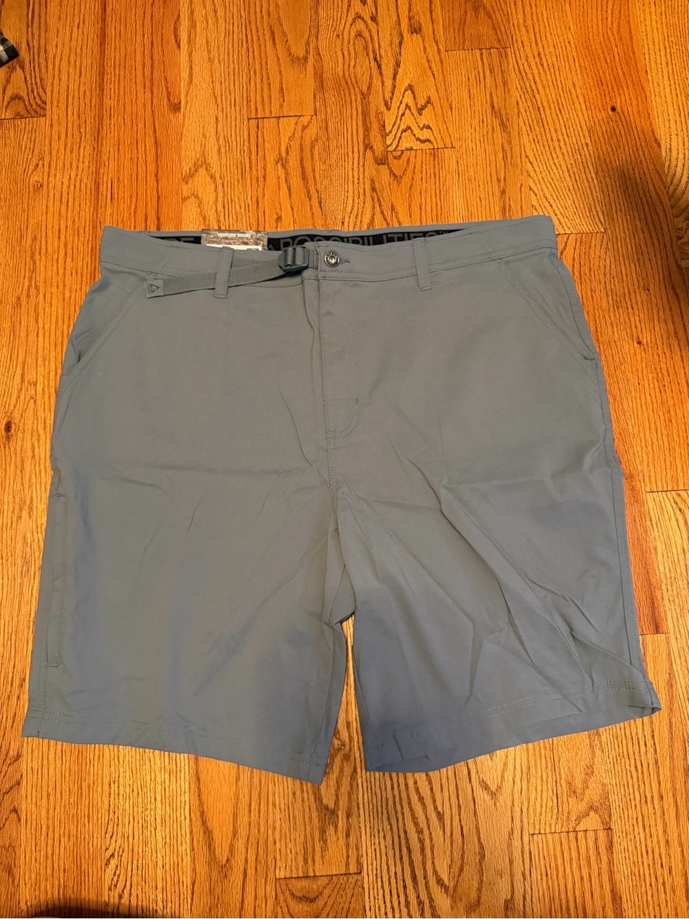 Men's Casual Light Gray Performance Shorts